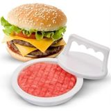 Mikasso Pratik Hamburger Press ve Köfte Kalıbı Kolay Kullanım Plastik