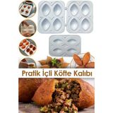 Mikasso Pratik Içli Köfte Kalıbı Içli Köfte Aparatı Içli Köfte Kalıbı Seri Hazırlık Aparatı Plastik