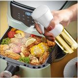 Mikasso Pratik Püskürtmeli Cam Yağdanlık, Spreyli Yağ ve Sirke Püskürtücü, Airfryer Için Yağdanlık, Sirkelik