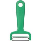 Mikasso Premium Ürün Fonksiyonel Ergonomik Pratik Sebze Soyucu Sert Plastik Oynar Başlık Soyacak Yeşil