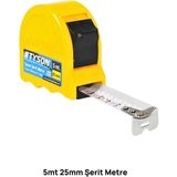 Mikasso Profesyonel 5mt 25MM Şerit Metre TYS9014-8681999190150
