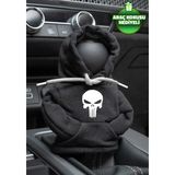 Mikasso Punisher Siyah Vites Hoodie Araç Vites Kıyafeti Vites Poları Oto Aksesuarı Vites Topuzu - Çok Renkli