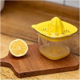 Mikasso Pure Limonluk Portakal Meyve Narenciye Limon Sıkacağı Sarı Org-90 Plastik