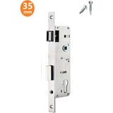 Mikasso Pvc Kapı Kilidi 35 mm Silindirli Pimapen Kapı Kilit Stillock - Çok Renkli