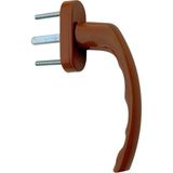 Mikasso Pvc Pencere Kolu Kahverengi Pimapen Kapı ve Pencelerle Uyumlu Metal Sap Metal Kahverengi