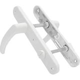 Mikasso Pvc Pimapen Banyo Wc Plastik Sac Destekli Kapı Kolu Takımı (Çevir Kilit) Sac