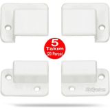 Mikasso Pvc Pimapen Pencere Sineklik Montaj Aparatı 5 Takım Set Vida (10X20 Profillere Uygundur) Eva / Pvc