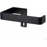 Mikasso Quick Tuvalet Kağıtlığı Genişlik: 13 cm Derinlik: 8 cm Yükseklik: 6 cm Çelik 009875543 Çelik Siyah - Çok Renkli