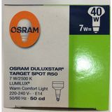 Mikasso R50 Spot Ampul - 7W=40W Sarı 2500 Kelvin Tasarruflu Lamba - E14 Ince Duylu