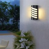 Mikasso Radar Sensörlü, Elektrikle Çalışır, Karanlıkta Hareket Gördükçe Yanar 24 Watt Beyaz Işık LED Aplik B - Çok Renkli