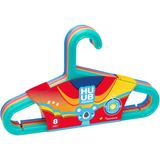 Mikasso Renkli 8'li Çocuk Elbise Askısı, 32X20 Cm, Şık ve Kullanışlı Set Plastik Çok Renkli Tr
