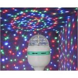Mikasso Renkli Disko Ampulü Lambası Tasarruflu LED Ampul Beyaz