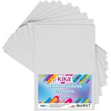 Mikasso Renkli Mukavva 35X50 Beyaz 36'lı - Çok Renkli