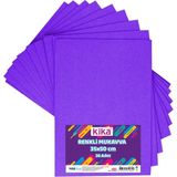 Mikasso Renkli Mukavva 35X50 Mor 36'lı - Çok Renkli