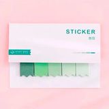 Mikasso Renkli Postit Post-It Post It. Kitap Ayracı Ayraç Postit Sticker Not Kağıdı Kağıt Postit 100 Yaprak - Çok Renkli