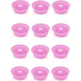 Mikasso Renkli Silikon Mini Kek Kalıbı 12'lı Cupcake ve Muffin Için Yapışmaz Kalıp Silikon Çok Renkli