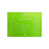 Mikasso Resim Defteri Eco Plastik Spiralli 23X35 25 Yp 4956 Karton Spiralli Çizgisiz Orta Boy Yeşil Resim De - Çok Renkli