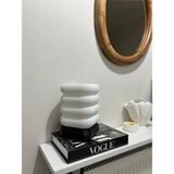 Mikasso Retro Dekoratif Abajur Modern Tasarım Masa Lambası | Salon ve Yatak Odası Aydınlatma Plastik Siyah - Çok Renkli