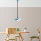 Mikasso Retro Tekli Sarkıt Avize Mavi, Dekoratif Metal Sıvama Başlık Lamba EGER-MR-830-LIGHTBLUE 1 Belirtilm - Çok Renkli