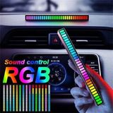 Mikasso Rgb Çubuk Sese Duyarlı Ekolayzer Araç Iç Torpido Üstü Ses Ekolayzır Müziğe Duyarlı LED - Çok Renkli