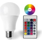Mikasso Rgb LED Ampul 10W 806 Lümen AC-85-265V 16 Farklırenk Uzaktan Kumandalı - Çok Renkli