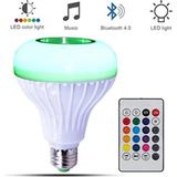 Mikasso Rgb Müzikli LED Disco Ampul-Bluetooth Hoparlör Bağlantılı Akıllı LED Ampul (Kumanda Dahildir) - Çok Renkli