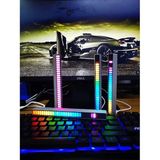 Mikasso Rgb Sese Duyarlı Taşınabilir Ekolayzer LED Çubuk Ahşap Çok Renkli