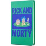Mikasso Rick And Morty Sert Kapak Lastikli Mini Not Defteri Yeşil 80 Yaprak Çizgisiz 9X14CM DFT-3883 Karton - Çok Renkli