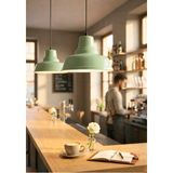 Mikasso Robi Metal Retro Nil Yeşili Sarkıt Ev Restoran Cafe AYD-3710 Metal 1 E27 Turkuaz Salon / Oturma Odas - Çok Renkli