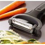 Mikasso Roto Peeler 3 In 1 Havuç Domates Kabuk Soyacağı Rende Doğrayıcı Plastik