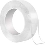 Mikasso RT08-1 Nano Şeffaf Çift Taraflı Bant 20X1M