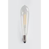 Mikasso Rustik LED Ampül Flamanlı Şeffaf 8W Beyaz Işık CT-4353-B Beyaz