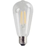 Mikasso Rustik LED Ampül Flamanlı Şeffaf 8W Beyaz Işık CT-4353