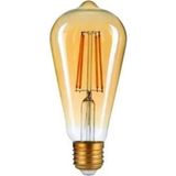 Mikasso Rustik LED Fılament Ampul Amber 4W - Çok Renkli