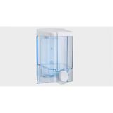 Mikasso S2T 500 Gr. Sıvı Sabun Dispenseri / Sıvı Sabun Aparatı - Şeffaf - Plastik - Sıvı Sabunluk Plastik Be - Çok Renkli