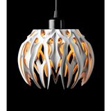 Mikasso Sabre Modern Sarkıt Lamba - Dekoratif Tasarım Avize Plastik 1 E27 Beyaz Salon / Oturma Odası - Çok Renkli