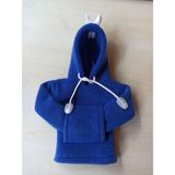 Mikasso Saks Mavisi Beyaz Kulaklı Polar Sweatshirt Vites Topuz Kılıfı - Çok Renkli