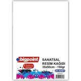 Mikasso Sanatsal Resim Kağıdı 135 Gram 35X50CM - 25 Yaprak - Çok Renkli