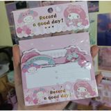 Mikasso Sanrio Kawai My Melodi Melody Post It Postit Yapışkanlı Not Kağıdı Kore Japon Kırtasiye Yapışkanlı N - Çok Renkli