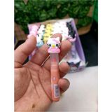 Mikasso Sanrio Kawaii Kuromi My Melody Hello Kitty Cinnamoroll Pompopurin Pochacco Tekli Fosforlu Kalem Sarı - Çok Renkli