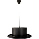 Mikasso Şapka Avize Metal 2 E27 Kahverengi Salon / Oturma Odası - Çok Renkli