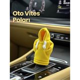 Mikasso Sarı Hoodie - Araç Vites Kıyafeti - Sarı Vites Poları - Her Araca Uyumlu Vites Hoodie - Çok Renkli