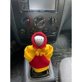 Mikasso Sarı Kırmızı Taraftar Vites Poları Vites Hoodie Araç Vites Kıyafeti Oto Aksesuarı Vites Topuzu - Çok Renkli