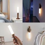 Mikasso Şarjlı, Sensörlü, Taşınabilir, Magnetli, Çok Amaçlı LED Aplik, Sarjlı Duvar, Masa Üstü, Gece Lambası - Çok Renkli