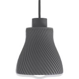 Mikasso Sarkıt Abajur Spiral Modern Lamba Şapkası Dekoratif 3D Baskı Plastik Belirtilmemiş Beyaz Salon / Otu - Çok Renkli