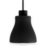 Mikasso Sarkıt Abajur Spiral Modern Lamba Şapkası Dekoratif 3D Baskı Plastik Belirtilmemiş Kırmızı Salon / O - Çok Renkli