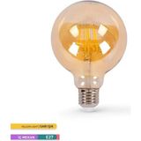 Mikasso Şavk LED Rustik Flamanlı Ampül Amber Işık 6W G95 E27 - 500555 - Çok Renkli