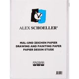Mikasso Schoeller Resim Kağıdı 35X50 120 gr 10 Lu Yumuşak Düz Çizgisiz Orta Boy Beyaz Resim Defterleri A3 12 - Çok Renkli