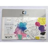 Mikasso Schoeller Spralli Suluboya-Karakalem-Pastel Resim Defteri 35X50CM 120GR 40 Yaprak ALX-0787 Karton Sp - Çok Renkli
