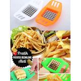 Mikasso Sebze Patates Dilimleme Kesici Kıyıcı Cips Yapma Doğrayıcı Gıda Parçalayıcı Mutfak Paslanmaz Çelik